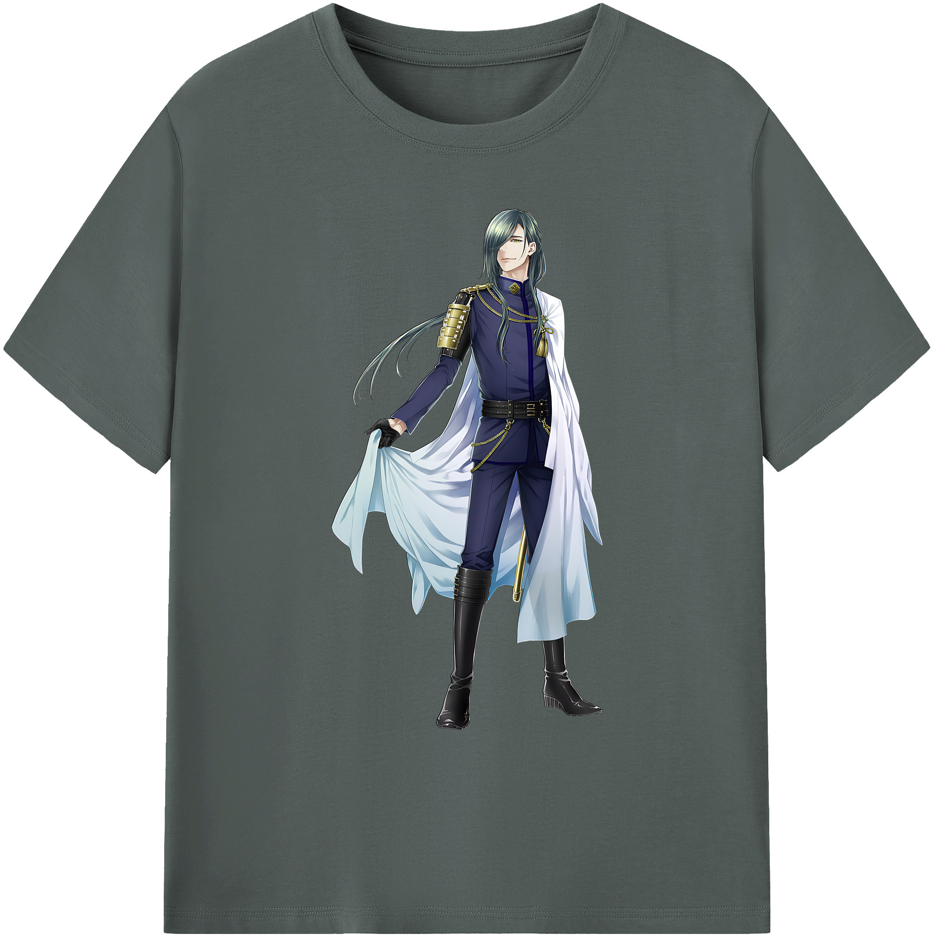 （画像用） 刀剣乱舞 Touken Ranbu 綿100％ メンズ半袖Tシャツ｜肌触りやわらか＆通気性